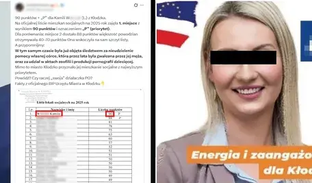 Kamila W.(L.) z priorytetem na mieszkanie od miasta