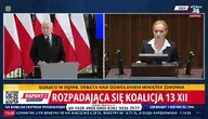 Jarosław Kaczyński i minister zdrowia Jolanta Sobierańska-Grenda 