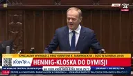 Premier Donald Tusk dał popis chamstwa na mównicy sejmowej (