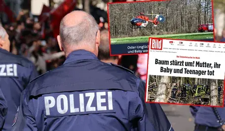 Policja i screeny z niemieckich mediów opisujących zdarzenie, w wyniku którego trzy osoby - młoda matka z dzieckiem i szesnastoletnia dziewczyna - zginęły w północnych Niemczech podczas tradycyjnego wielkanocnego poszukiwania pisanek, gdy przygniotło je silny drzewo, powalone przez silny wiatr - przekazała agencja AP. Kilka osób odniosło lekkie obrażenia.