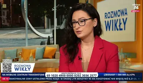 Małgorzata Golińska w rozmowie z Marcinem Wikłą