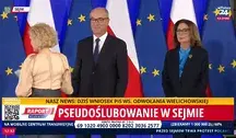 Kamera zarejestrowała nielegalne działanie Marszałka Sejmu 