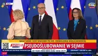 Kamera zarejestrowała nielegalne działanie Marszałka Sejmu 