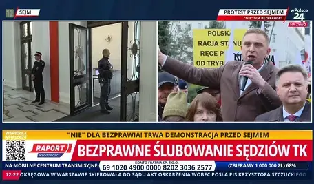 Robert Bąkiewicz walczy z bezprawiem 
