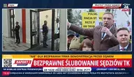 Robert Bąkiewicz walczy z bezprawiem 