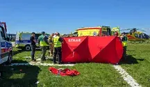 Na lotnisku w Lesznie podczas skoku zginął 39-letni spadochroniarz
