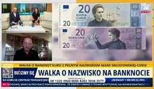 Projekt banknotu euro z wizerunkiem Marii Skłodowskiej-Curie