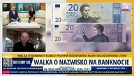 Projekt banknotu euro z wizerunkiem Marii Skłodowskiej-Curie