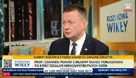 Mariusz Błaszczak  rozmowie z Marcinem Wikłą na antenie telewizji wPolsce24