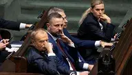 Premier Donald Tusk i członkowie rządu podczas posiedzenia Sejmu