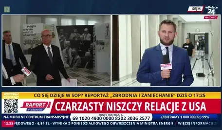 Włodzimierz Czarzasty nie chce rozmawiać o raporcie?