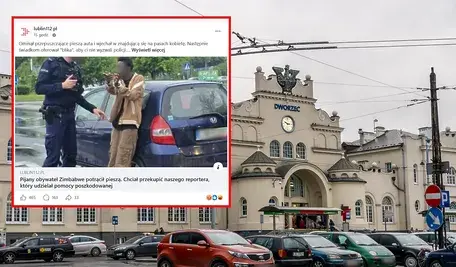 Pijany migrant z Afryki kierował samochodem w Lublinie