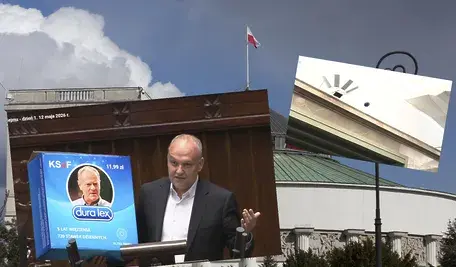 Poseł Bronisław Foltyn wykombinował jak zwrócić uwagę na swoje wystąpienie. Skutecznie!