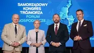 Samorządowy Kongres Trójmorza. Jarosław Stawiarski – Marszałek Województwa Lubelskiego, Marcin Szewczak – Członek Zarządu Województwa Lubelskiego, Beata Daszyńska-Muzyczka – członek Rady Gospodarczej przy Prezydencie RP, założyciel i prezes Three Seas Business Council, gen. broni rez. dr Jarosław Gromadziński – Prezes Defence Institute, reprezentujący Grupę Defence24.