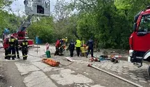 Akcja ratunkowa w Warszawie Mokotów