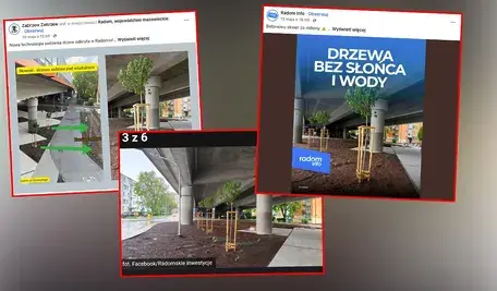Screeny z radomskich portali internetowych.