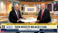 Były wiceminister spraw zagranicznych Szymon Szynkowski vel Sęk komentuje politykę rządu wobec USA