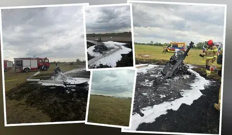Wypadek wiatrakowca