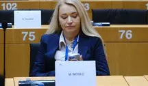 Marta Wcisło w Parlamencie Europejskim