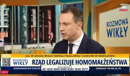 Krzysztof Mulawa w rozmowie z Marcinem Wikłą na antenie telewizji wPolsce24