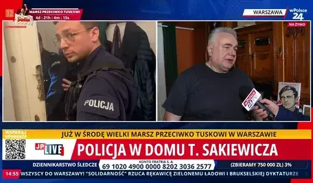 sakiewicz policja