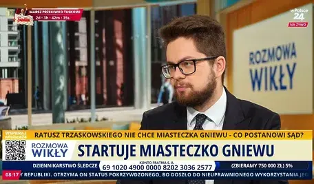 Wojciech Machulski w rozmowie na antenie telewizji wPolsce24