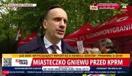 Poseł Janusz Kowalski w Miasteczku Gniewu 