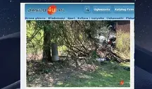 Serwis Jaslo4u.pl opublikował zdjęcie policyjnego motocykla, który staranował kobietę