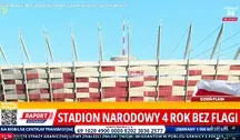 Stadion Narodowy od 4 lat jest pozbawiony pięknej, wielkiej, polskiej flagi. Szkoda...