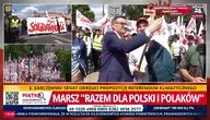 Mateusz Morawiecki na marszu "Solidarności"