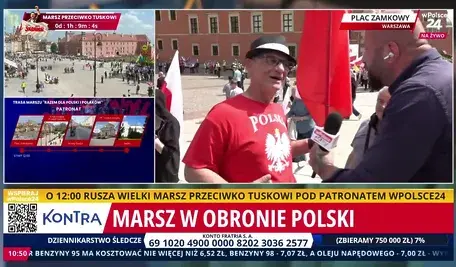 Polacy przybywają do Warszawy na Marsz Solidarności. Już gromadzą się na Placu Zamkowym