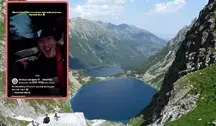 Wjechał autem nad Morskie Oko dla jednego zdjęcia