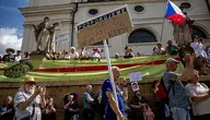 W Brnie protestowała kilka tysięcy Czechów. Demonstranci podkreślali związki Niemców sudeckich z nazizmem