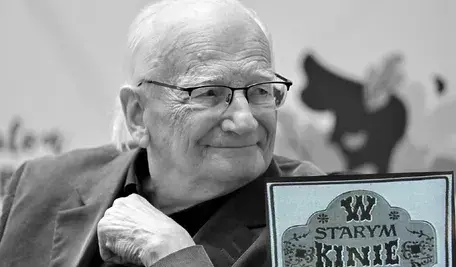 Stanisław Janicki (1933-2026) w latach 1965-2000 prowadził program "W starym kinie"