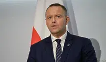 Prezydent Karol Nawrocki podczas konferencji