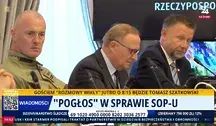 Kierwiński oczy ma zamknięte, bo jest z pewnością zmęczony