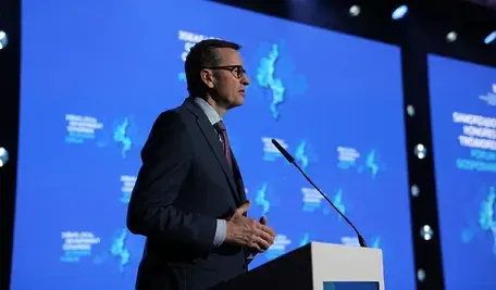 Mateusz Morawiecki przemawia na Samorządowym Kongresie Trójmorza