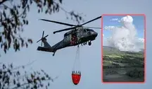 Międzyleś w ogniu. Black Hawk i samoloty w walce z pożarem lasu