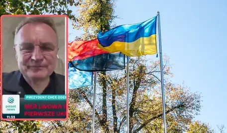 Mera Lwowa Andrij Sadowy broni kultu UPA i straszy Rosją