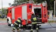 Strażacy podczas akcji ratunkowej