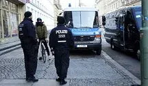 Niemieccy policjanci podczas służby