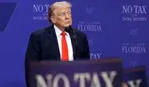 Prezydent USA Donald Trump podczas wystąpienia
