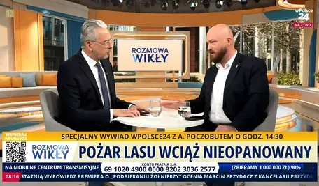 Poseł Konfederacji Witold Tumanowicz w rozmowie z Marcinem Wikłą
