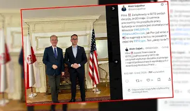 Alvin Gajadhur alarmuje o kryzysie w ITD a minister Klimczak bryluje na salonach