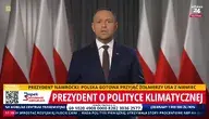 Prezydent ogłasza referendum w sprawie unijnej polityki klimatycznej 