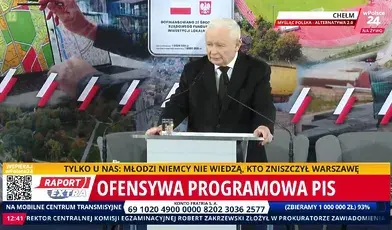 Jarosław Kaczyński w Chełmie 
