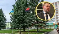 Bartosz Cichocki oddaje order od Zełenskiego