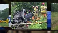 W Płocku samochód runął z wiaduktu, nie żyją dwie osoby
