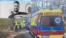 Śmierć Łukasza Litewki wstrząsnęła opinią publiczną. Zdjęcia z miejsca wypadku i postać Litewki. 