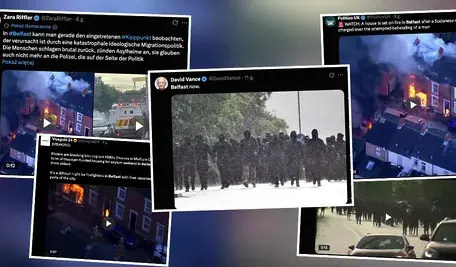 Zamieszki w Belfaście po ataku migranta